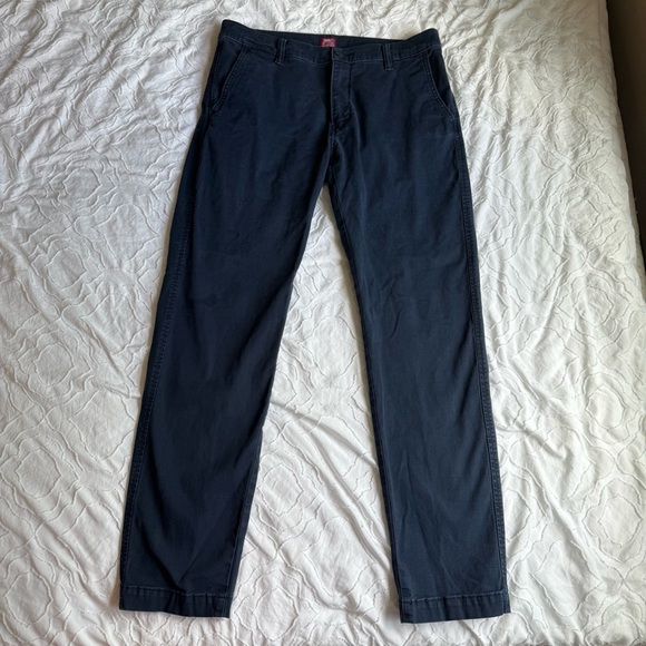 Levi's Other - Levi's Navy Blue Chinos Standard Taper Cotton Pants